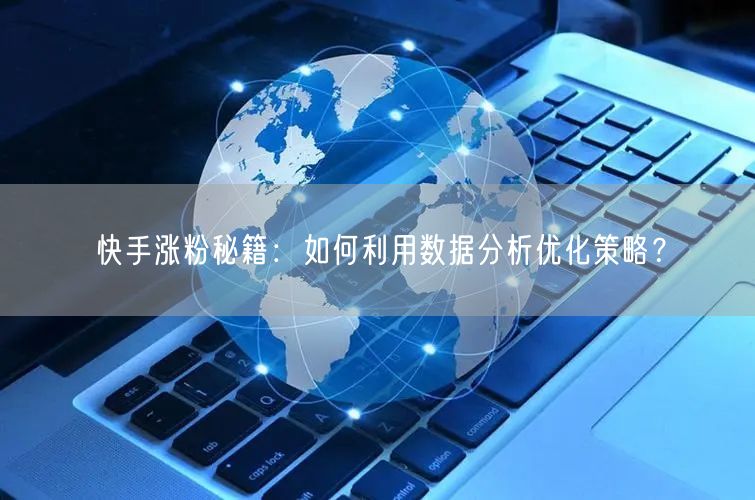快手涨粉秘籍：如何利用数据分析优化策略？