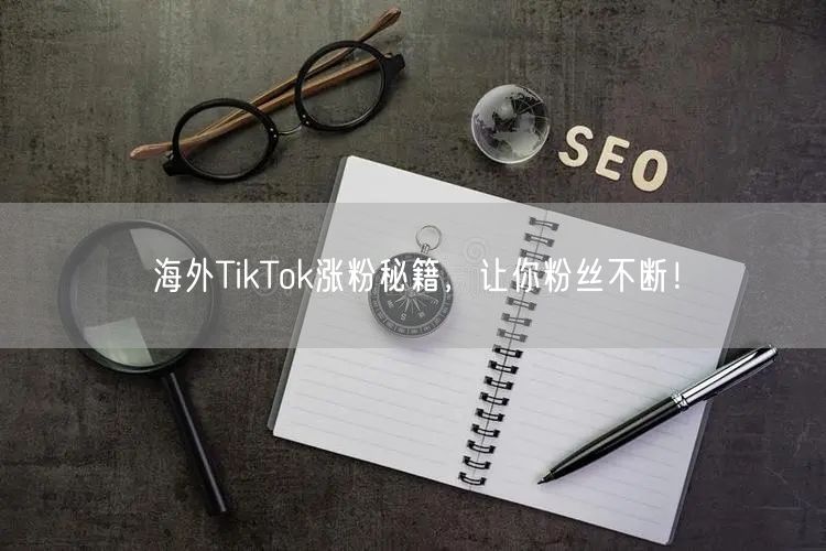 海外TikTok涨粉秘籍，让你粉丝不断！